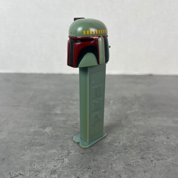 Star Wars Boba Fett Helmet PEZ Dispenser Candy Toy Collectible Made in Hungary - Picture 3 of 11